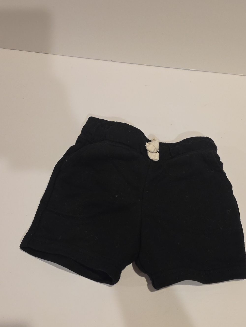Cat And Jack 18m Kids Black Cotton Drawstring Shorts
